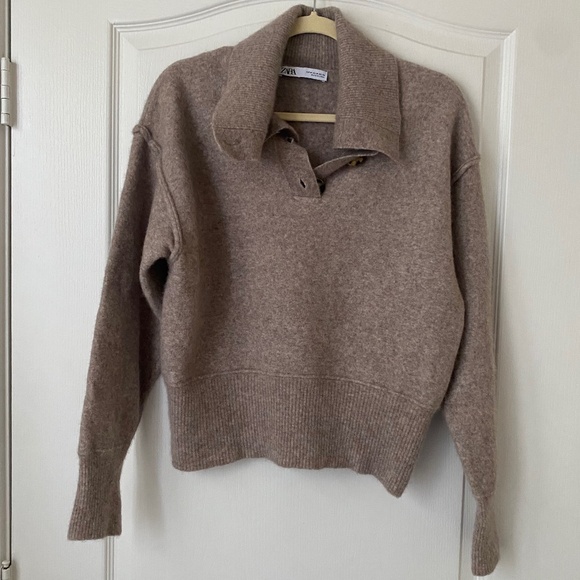 Zara Wool Blend Sweater - Picture 1 of 6